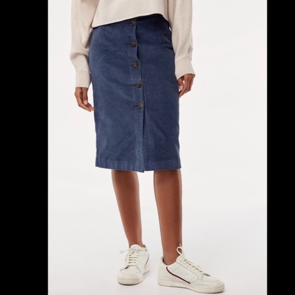 ARITZIA Wilfred Layne Corduroy Midi Skirt - Picture 4 of 4